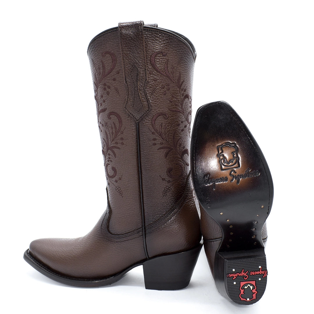 Bota Dama Flor Entera Horma Dubai
