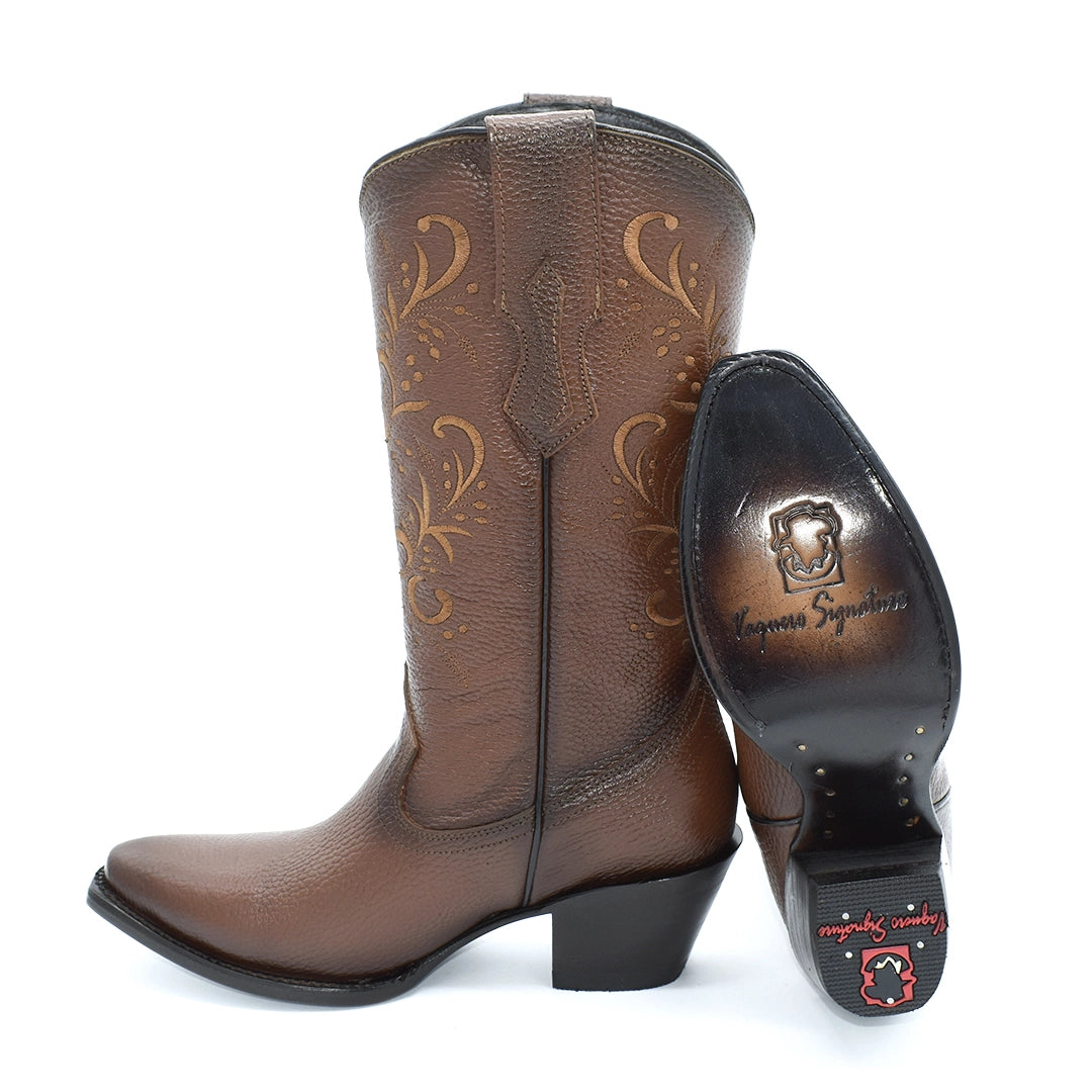 Bota Dama Flor Entera Horma Dubai