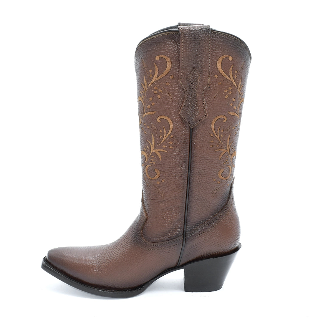 Bota Dama Flor Entera Horma Dubai