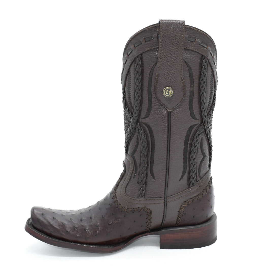 Bota Caballero Avestruz Horma Dubai