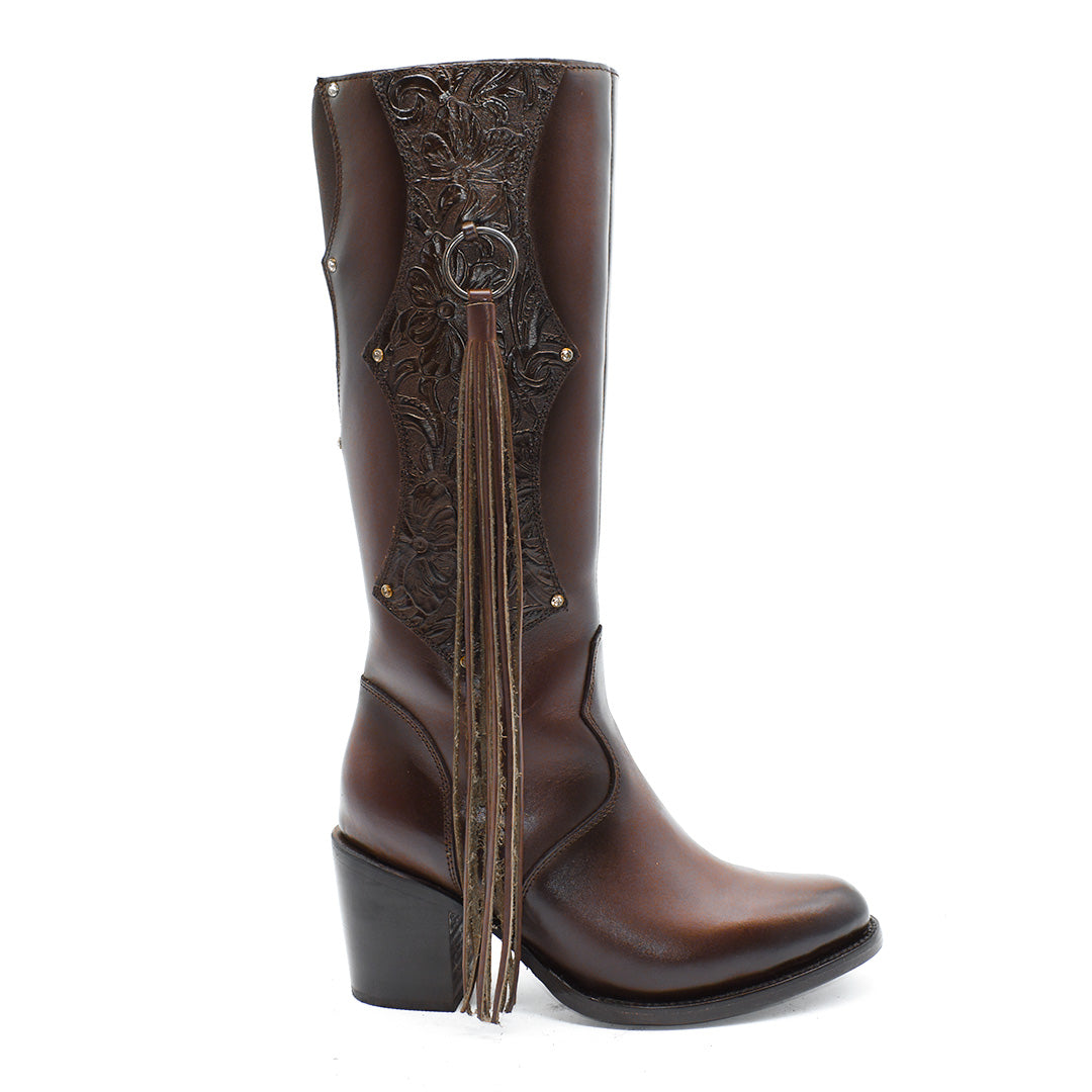 Bota Dama Venado Marbella Alta
