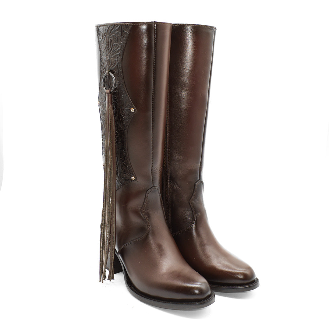 Bota Dama Venado Marbella Alta