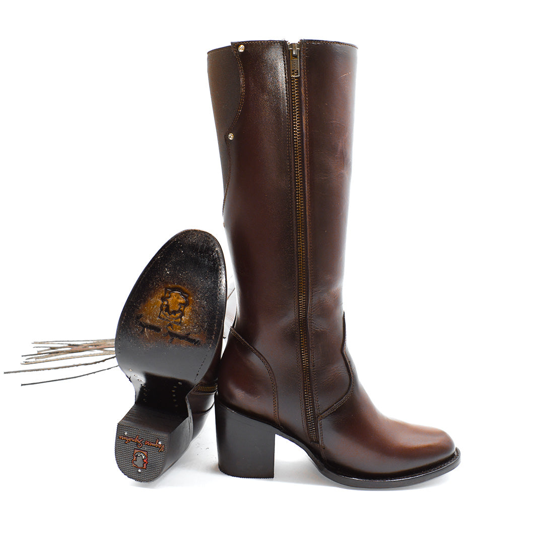 Bota Dama Venado Marbella Alta
