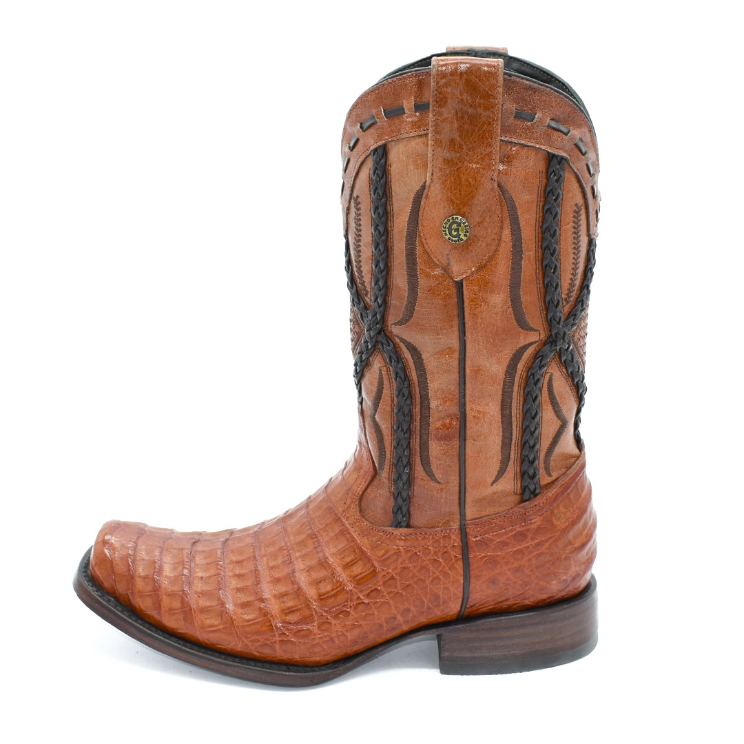 Bota Piel de Cocodrilo horma dubai