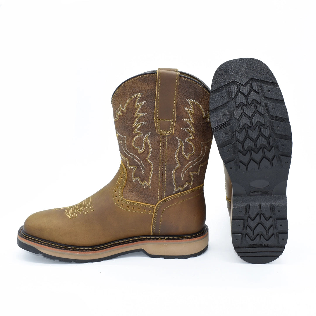 Bota Caballero Soft Suela Triple Densidad Horma Rodeo