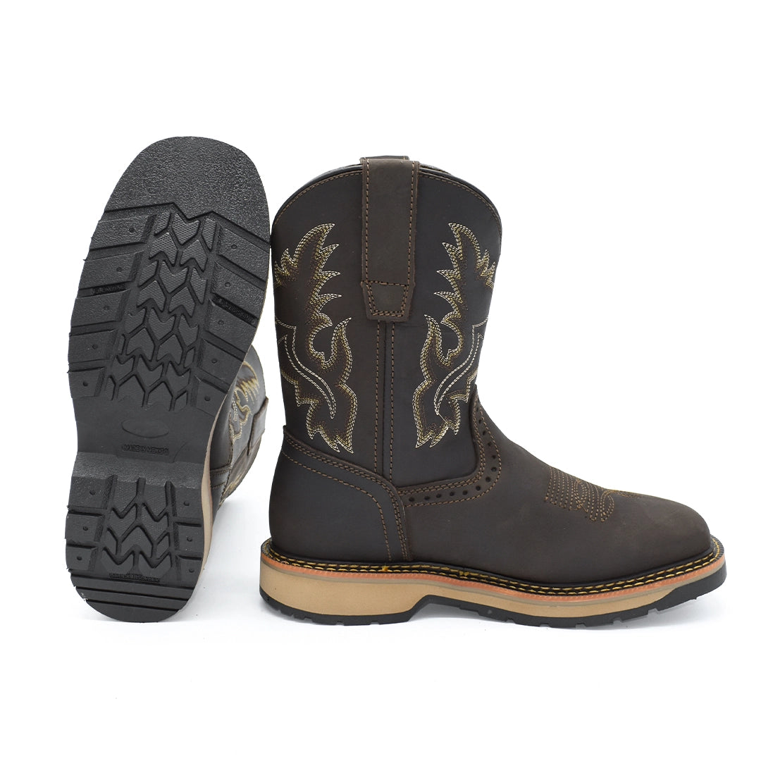 Bota Caballero Soft Suela Triple Densidad Horma Rodeo