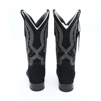 Bota Dama Wide Square Nobuck