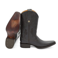 Bota Caballero Venado Horma Holanda Grabado 1